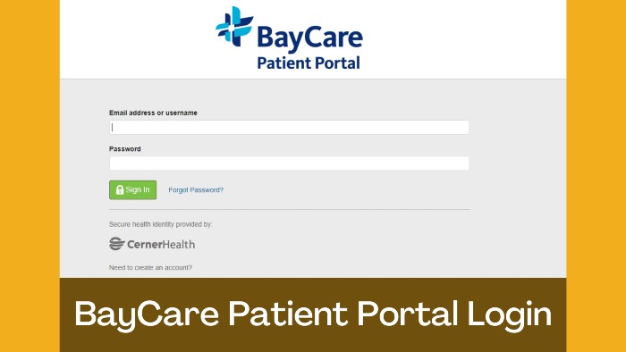 Login BayCare Patient Portal